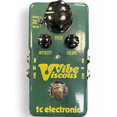 Used TC Electronic Viscous Vibe Univibe Effect Pedal