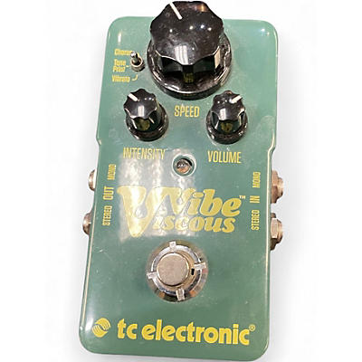Used TC Electronic Viscous Vibe Univibe Effect Pedal