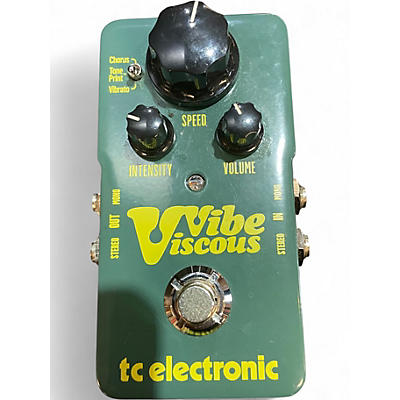 Used TC Electronic Viscous Vibe Univibe Effect Pedal