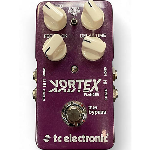 TC Electronic Used TC Electronic Vortex Flanger Effect Pedal