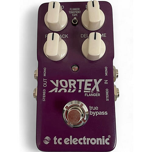 TC Electronic Used TC Electronic Vortex Flanger Effect Pedal