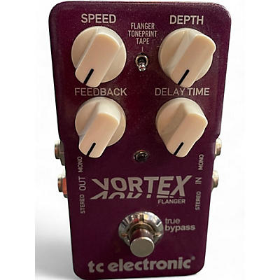 TC Electronic Used TC Electronic Vortex Flanger Effect Pedal