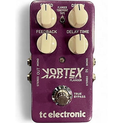 Used TC Electronic Vortex Flanger Effect Pedal