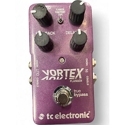 Used TC Electronic Vortex Flanger Effect Pedal