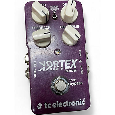 Used TC Electronic Vortex Flanger Effect Pedal