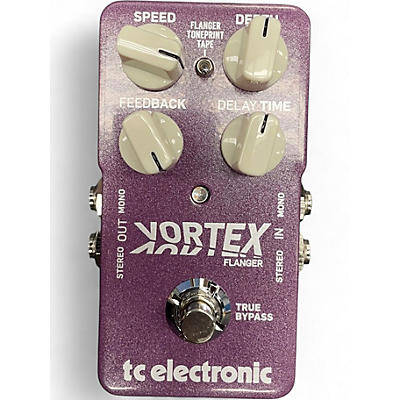 Used TC Electronic Vortex Flanger Effect Pedal