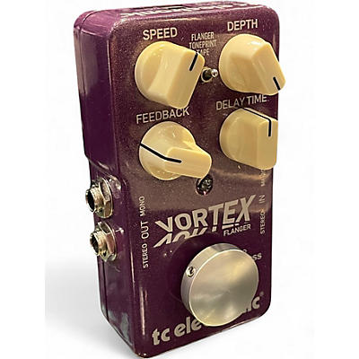 Used TC Electronic Vortex Flanger Effect Pedal