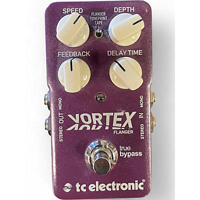 Used TC Electronic Vortex Flanger Effect Pedal