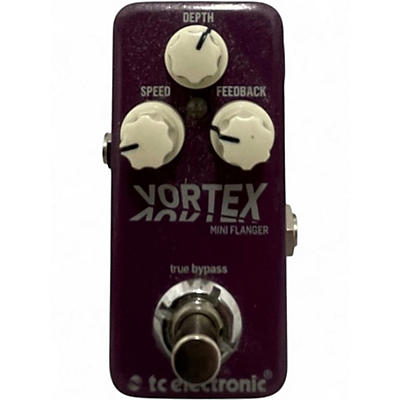 Used TC Electronic Vortex Mini Flanger Effect Pedal