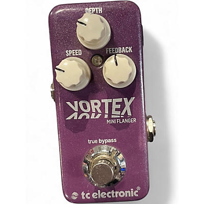 Used TC Electronic Vortex Mini Flanger Effect Pedal