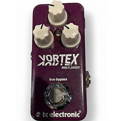 Used TC Electronic Vortex Mini Flanger Effect Pedal