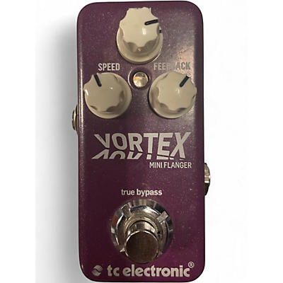 Used TC Electronic Vortex Mini Flanger Effect Pedal