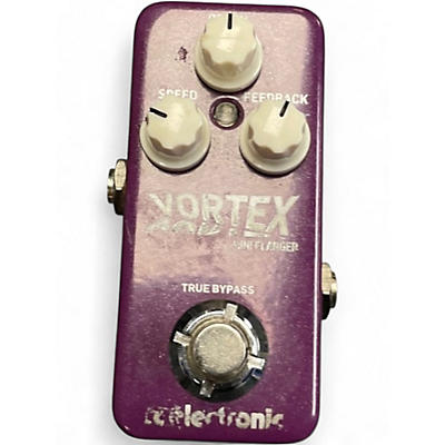 Used TC Electronic Vortex Mini Flanger Effect Pedal