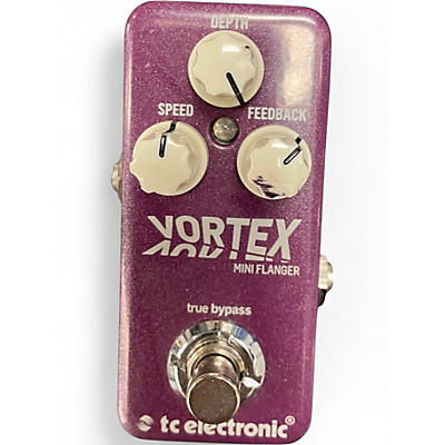 Used TC Electronic Vortex Mini Flanger Effect Pedal