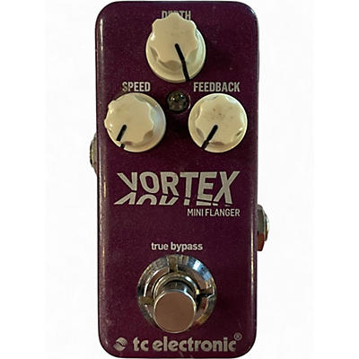 Used TC Electronic Vortex Mini Flanger Effect Pedal