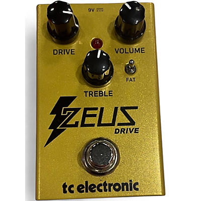 Used TC Electronic ZEUS DRIVE Effect Pedal