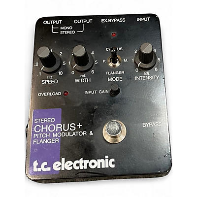 Used TC Electronic chorus+ pitch modulator flanger Effect Pedal