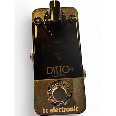 Used TC Electronic ditto + Pedal