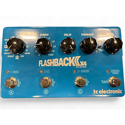 Used TC Electronic flashback x4 Effect Pedal
