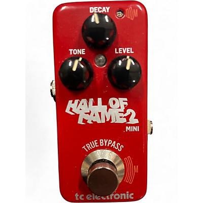 Used TC Electronic hall of fame 2 Mini Effect Pedal