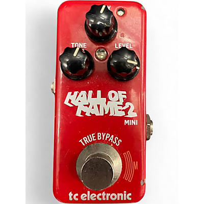 Used TC Electronic hall of fame 2 mini reverb Effect Pedal