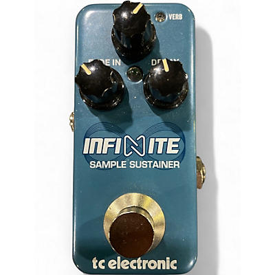 Used TC Electronic infinite sample sustainer mini Effect Pedal