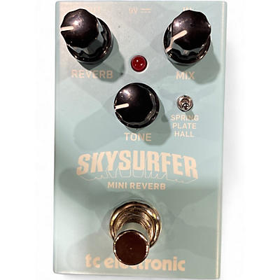 Used TC Electronic sky surfer mini reverb Effect Pedal