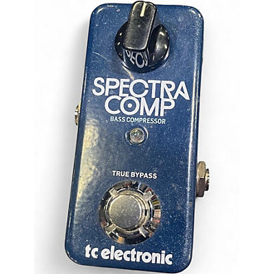 Used TC Electronic spectra comp bass compressor Bass Effect Pedal