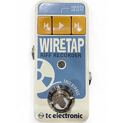 Used TC Electronic wire tap riff recorder Pedal