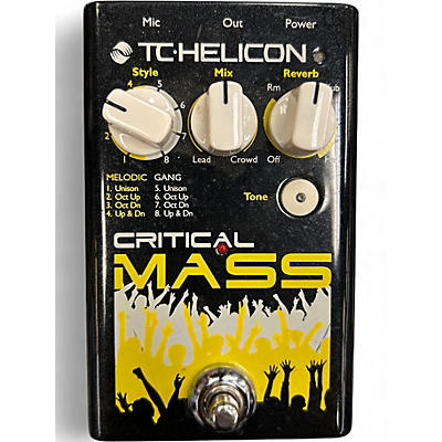 Used TC Helicon CRITICAL MASS Effect Pedal