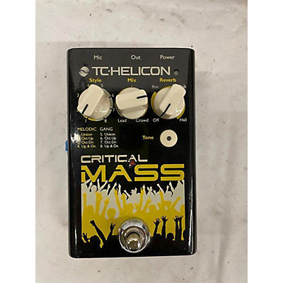 Used TC-Helicon Critical Mass Effect Pedal