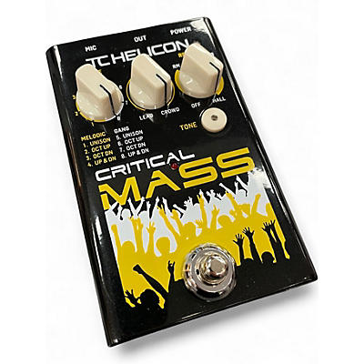 Used TC Helicon Critical Mass Vocal Processor