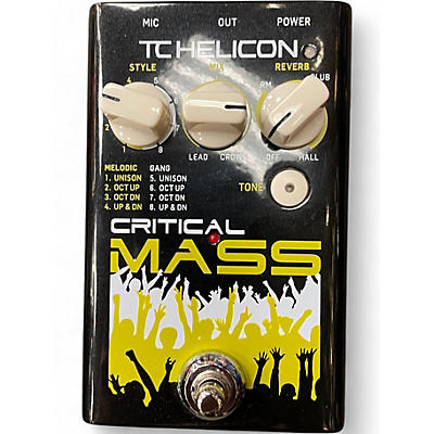 Used TC Helicon Critical Mass Vocal Processor