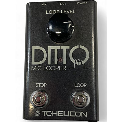 TC Helicon Used TC Helicon DITTO MIC LOOPER Pedal