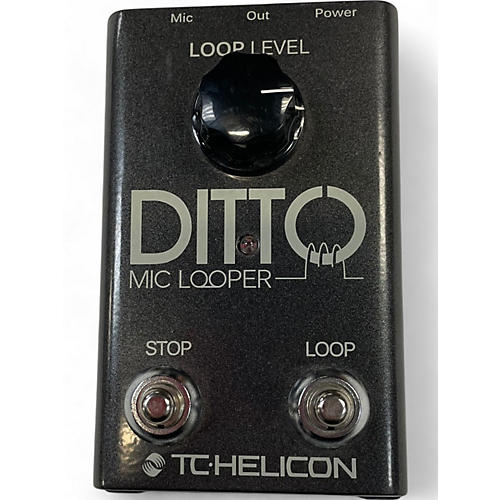 TC Helicon Used TC Helicon DITTO MIC LOOPER Pedal