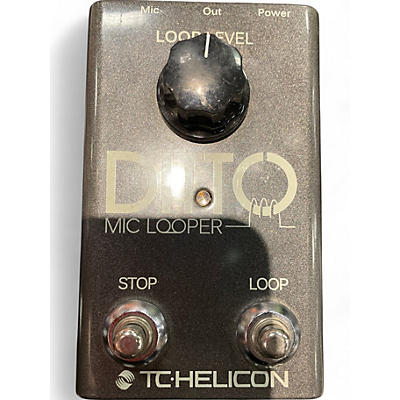 Used TC Helicon DITTO MIC LOOPER Pedal