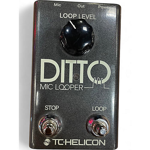 Used TC Helicon DITTO MIC LOOPER Pedal