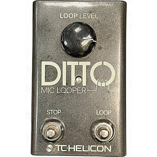 Used TC Helicon DITTO MIC LOOPER Pedal
