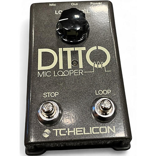 Used TC Helicon DITTO MIC LOOPER Pedal