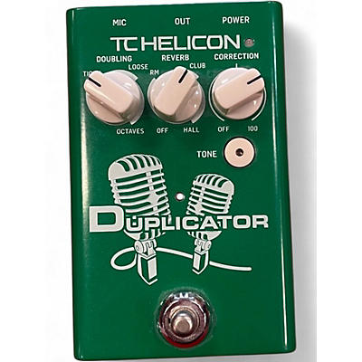Used TC Helicon DUPLICATOR Effect Pedal