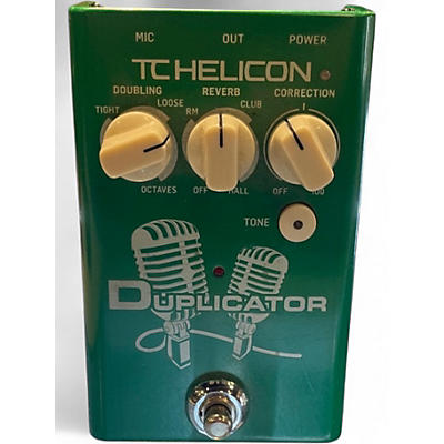Used TC Helicon DUPLICATOR Vocal Processor