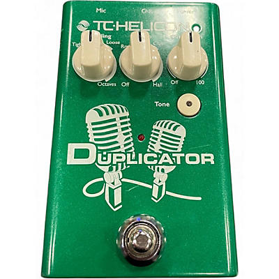 Used TC Helicon DUPLICATOR Vocal Processor