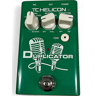 Used TC Helicon DUPLICATOR Vocal Processor