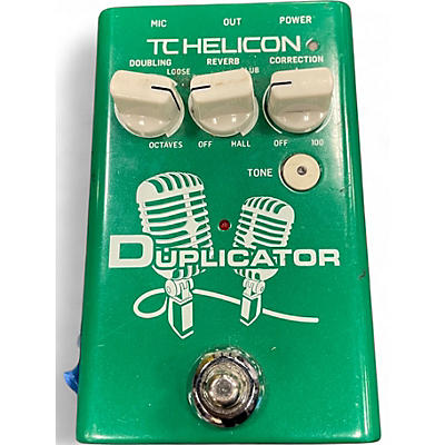 Used TC Helicon DUPLICTOR Pedal
