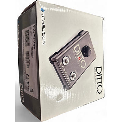 Used TC Helicon Ditto Mic Looper Pedal