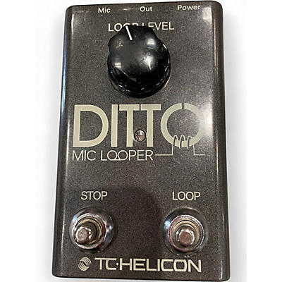 Used TC Helicon Ditto Mic Looper Pedal