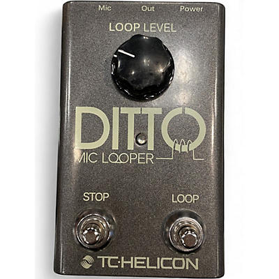 Used TC Helicon Ditto Mic Looper Pedal