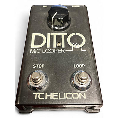Used TC Helicon Ditto Mic Looper Vocal Processor