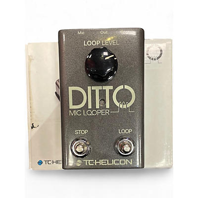 Used TC Helicon Ditto Mic Looper Vocal Processor