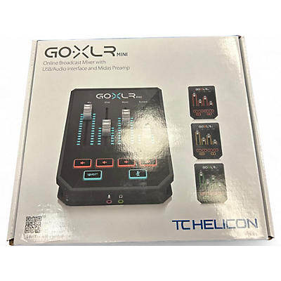 Used TC Helicon GO XLR MINI Audio Interface